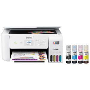 2800 All-in-One Supertank Color Printer – White